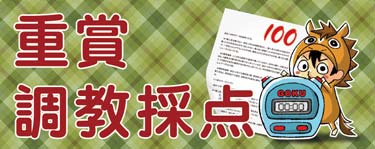 重賞調教採点